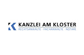 Kundenlogo für Anwaltskanzlei, schwarzer Name mit großem K vorweg