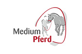 Kundenlogo Medium Pferd mit Illustration Mensch und Pferd