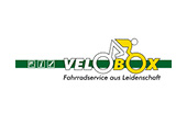 Kundenlogo für ein Fahrradgeschäft in grün/gelb/weiß