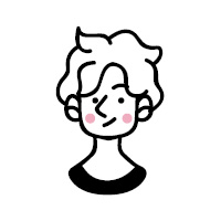 Illustration Frau kurzem Haar - stellvertretend für eine Mitarbeiterin